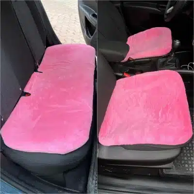 Fluffy Car Seat Covers Set
