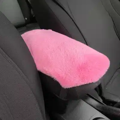 Fuzzy Car Armrest Cover