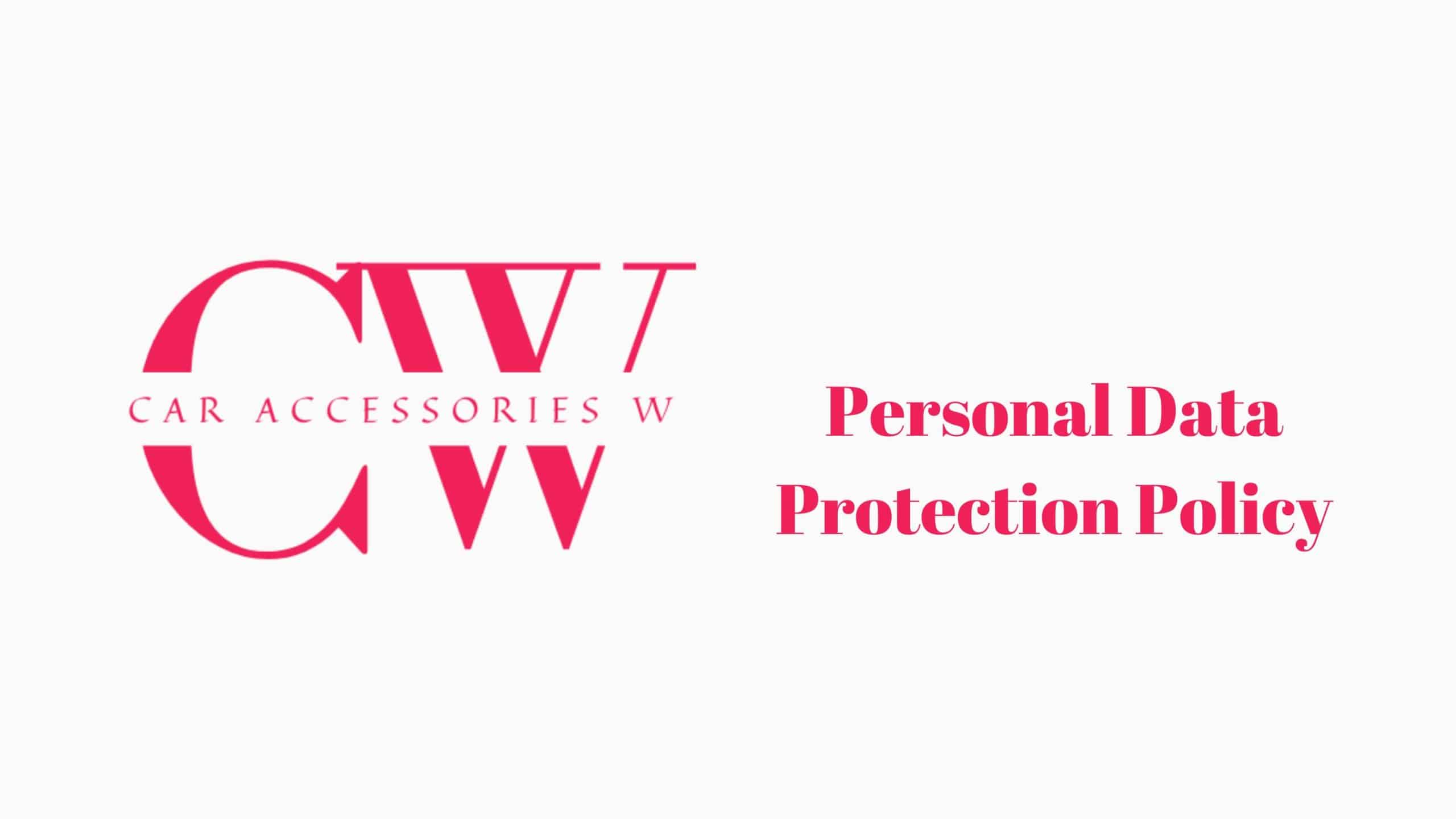 personel data protection policiy car accessories for women